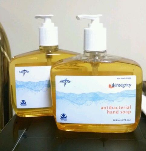 Lot of 2 Skintegrity Antibacterial Hand Soap 16oz. Bottles