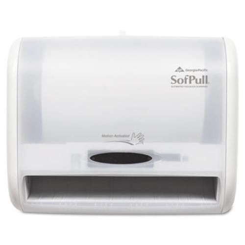 Georgia Pacific 58487 Automatic Towel Dispenser, 12 4/5 X 6 3/5 X 10 1/2, White