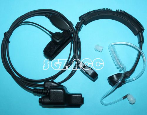 Stretch Extend Throat Earpiece Headset fr Motorola XTS1500 XTS2000 XTS2500 GP900