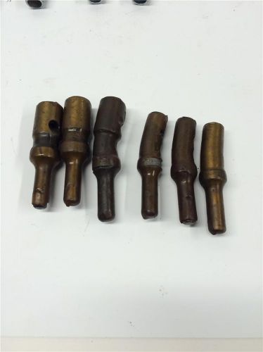 Original rivet set hi shear 1/4&#034; pat b 3/8&#034; pat j 3/8&#034; pat d 7 piece lot for sale