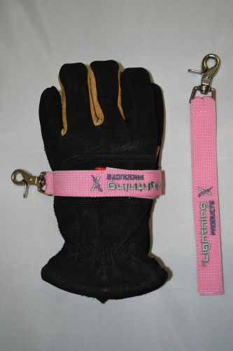 FIRE RESCUE GLOVE STRAP LIGHTNING X (PINK)