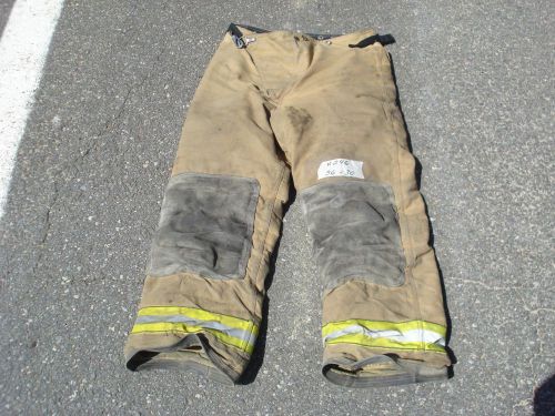 36x30 Pants Firefighter Turnout Bunker Fire Gear GLOBE......P246