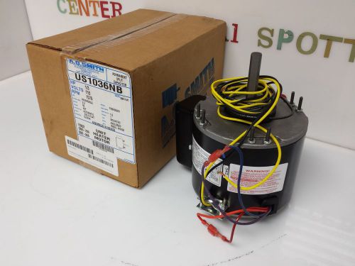 A.O. Smith F48E60A01 1/3HP Unit Heater Motor 1Ph 115V US1036NB 1075RPM