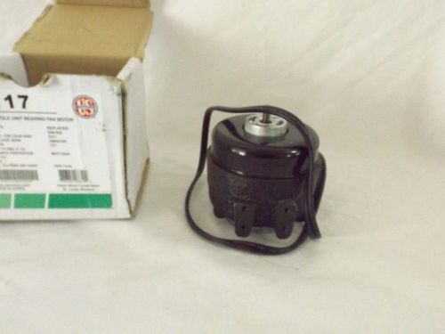 Us motors 6 watt 115 v 1550 rpm 1/4 x 1/2 1 phase s58-952 mot13543 cw for sale