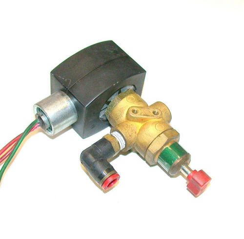 Asco red hat ii solenoid valve 110/120 vac 1/4 npt model ef8003g2 for sale