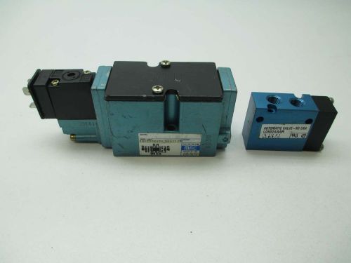 LOT 2 MAC ASSORTED 82AEB000TMDAAJ1JB L0502AAAR  120V-AC PNEUMATIC VALVE D395310