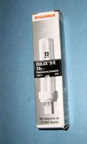 Sylvania 20671 dulux d/e g24q-1 compact fluorescent lamp, light bulb,substitute for sale