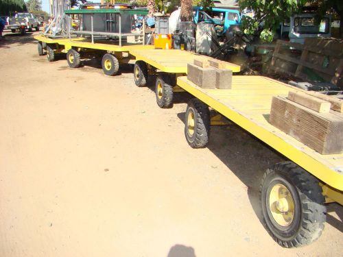 8 - Platform Trailers,4&#039; x 9&#039;, No-Flat Tires, 6000#