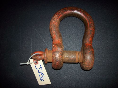 Columbus Mckinnon 8 1/2 ton Clevis Screw Pin 1&#034;  Anchor Shackle  ~ USA ~ JU56