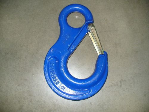 NEW Peerless slip hook w/ latch for 1&#034; grade. 80 chain.