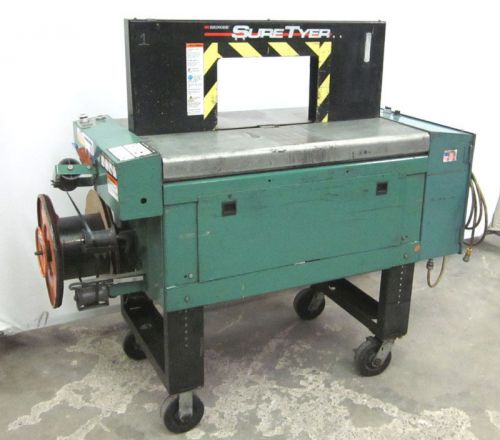 Signode Sure Tyer Semi Automatic Box/Case Strapping/Banding Machine 1401615-Cnt