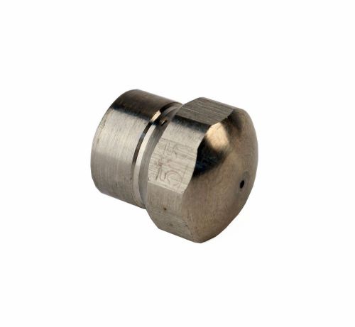 Mtm button nose 1/8&#034; f 5.5 orifice laser fixed sewer jetter nozzle 4000 psi for sale