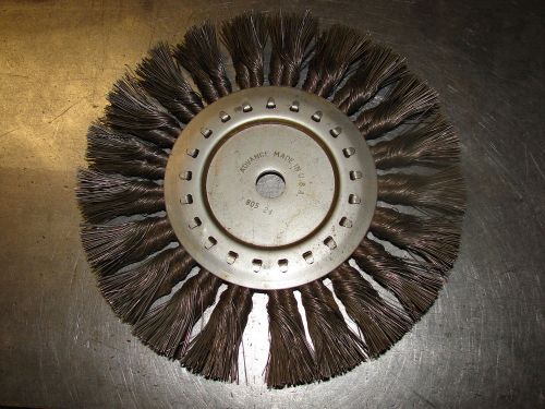 ADVANCE WIRE WHEEL 10&#034; DIA .021&#034; WIRE THICKNESS  semi twisted   3/4&#034; center