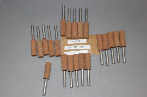 Arc Abrasive #82398,  21 Mounted Points W188, 1/2 x 1-1/2 x 1/4