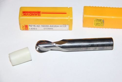 R216.42-16030-AK26A H10F 16 MM Sandvik Coromant Carbide CoroMill Plura End Mill