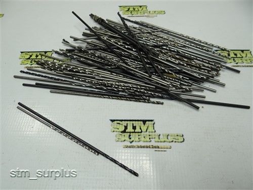 NICE BIG ASSORTED LOT OF STRAIGHT SHANK TWIST DRILLS 3/32&#034; TO 7/64&#034;