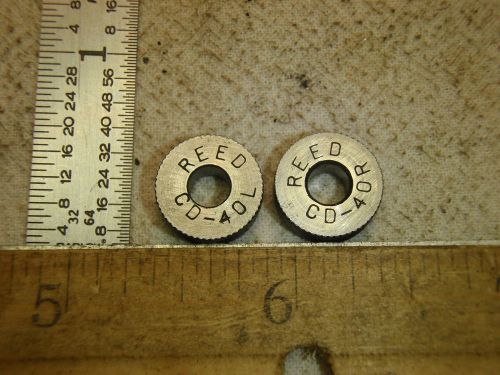 REED KNURL WHEEL ROLLER CD - 40  SET OF 2