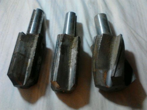 Three high speed Steel reamers