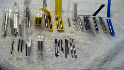 (31) pcs. thread cutting tap lot. butterfield, morse, butterfield, paradur inox for sale