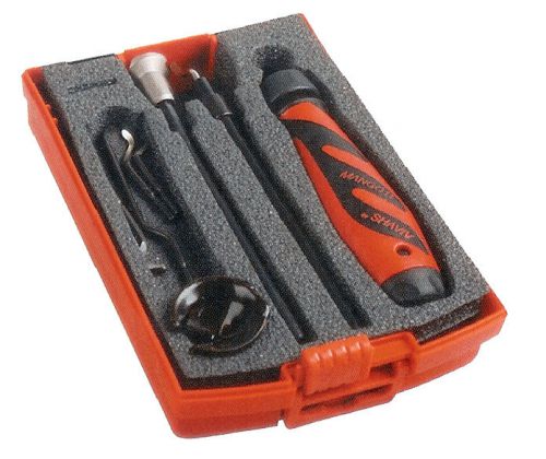 Shaviv Deburring &amp;Chamfering Kit w/Mango II Handle &amp; E &amp; F Holders Shaviv #90107