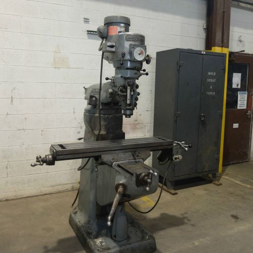 9” x 42”  Bridgeport Vertical Milling Machine,?Model “2J”,  Variable Speed