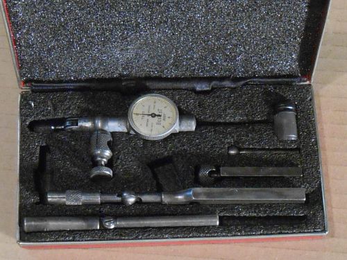 #7027 brown &amp; sharpe bestest .0001&#034; swiss made dial indicator and accessories for sale