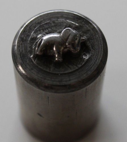 Vintage Jewelry Master Hob Puffed Baby Elephant Stamping Tool Hub Die