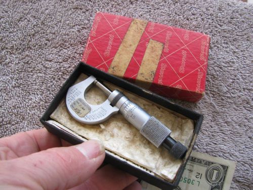 Starrett 232 .001   0-1/2&#039; micrometer  micrometer tool for sale