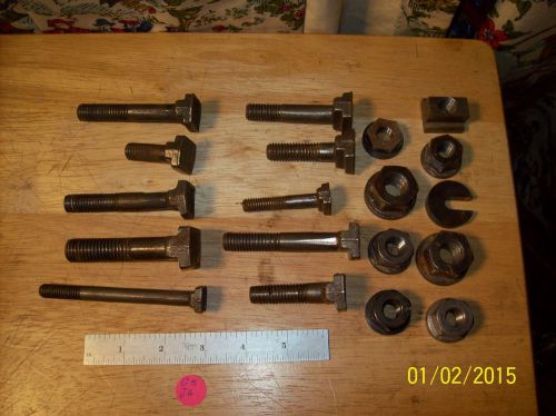 Machinist Holddown Bolt &amp; Nut assortment 19-Pc’s