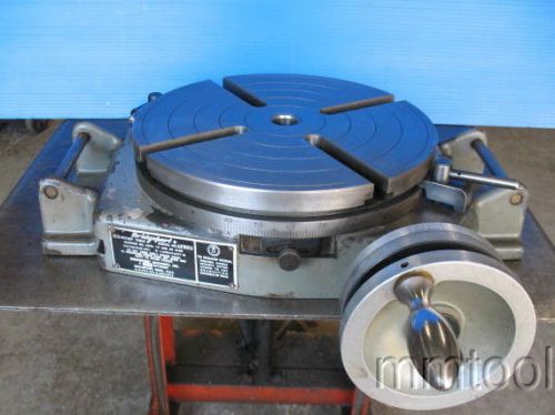 BRIDGEPORT MILLING MACHINE 12&#034; ROTARY TABLE ***XLNT***