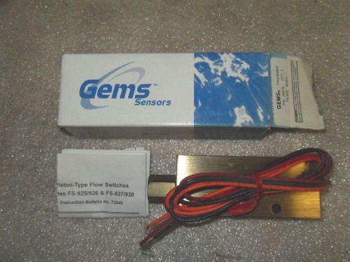 (v4-2) 1 nib gems 26915 fs-925 flow switch for sale