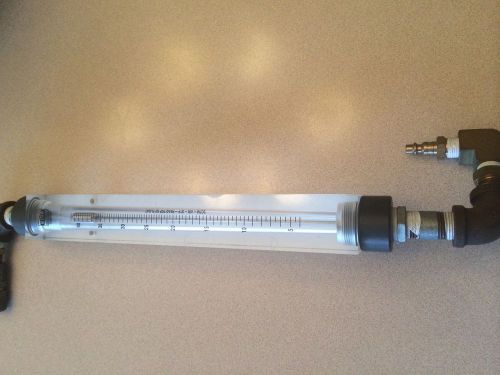 King instruments flowmeter for air with quick connect connectors for sale