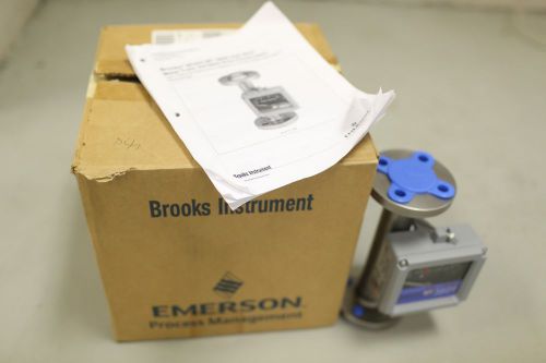 New brooks metal tube variable area mt 3809 flowmeter 3809e13dahbdaa1 for sale