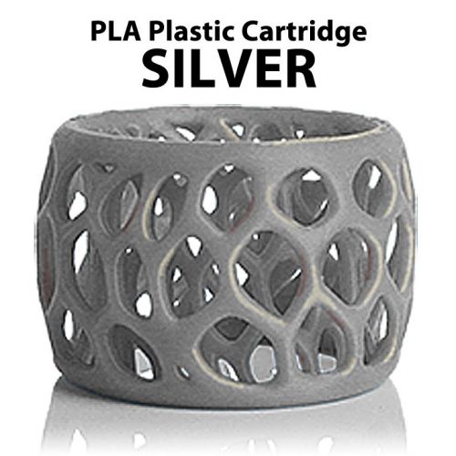 Cubepro pla filament cartridge - silver for sale