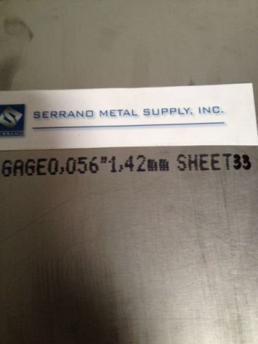 TITANIUM 6AL-4V SHEET .056  X  20-1/4  x  20-3/8