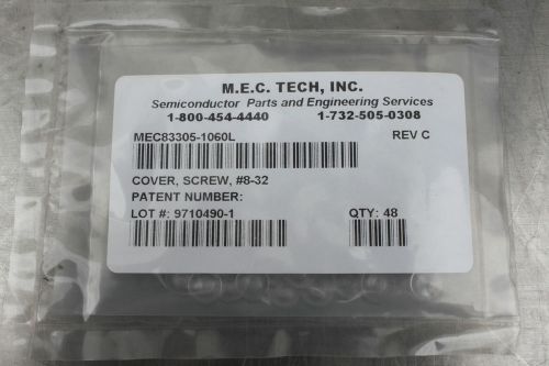 MEC TECH COVER SCREW #8-32 OEM PART # 0030-00243 LOT OF 200