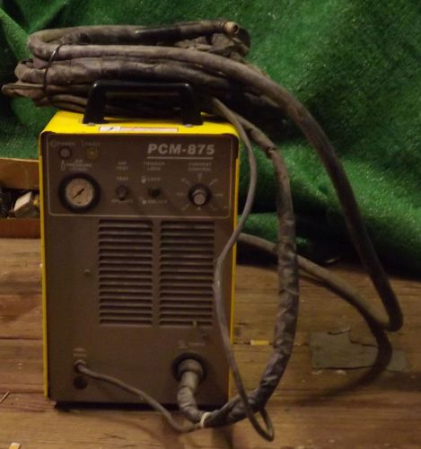 1 USED ESAB PCM 875 PLASMA CUTTER WITH EXTRAS *MAKE OFFER*