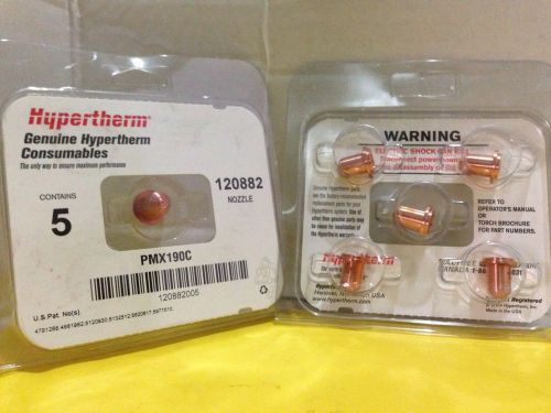 Lot of (2) Pks. of (5) Pcs. each Hypertherm Model 120882 PMX190C Free S&amp;H