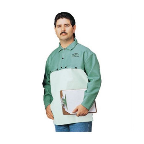 Revco Black Stallion F2-21CS 9oz. Green FR Cotton Welding Cape Sleeve, 3X-Large