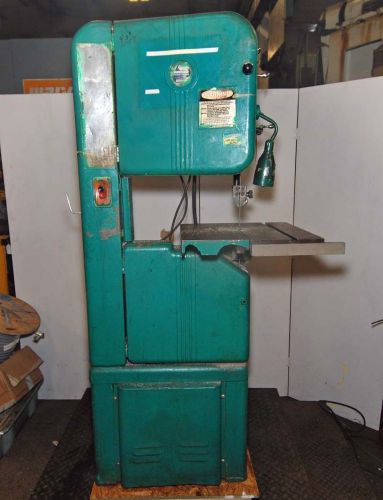 Walker turner 16&#034; wood/metal vertical band saw (inv.30492) for sale