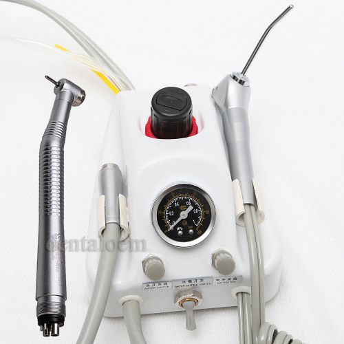 Brand new portable dental turbine unit work with high speed handpiece 4 hole for sale