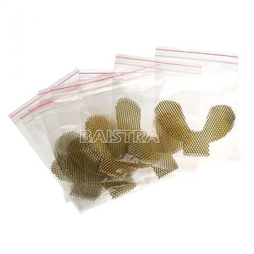 SALE Dental Metal Net Strengthen Impression Tray for Lower Teeth 20PCS/Pack