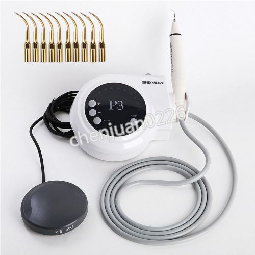 Dental Ultrasonic Piezo Scaler Fit Satelec DTE Handpiece + 10 Extra Scaling tips