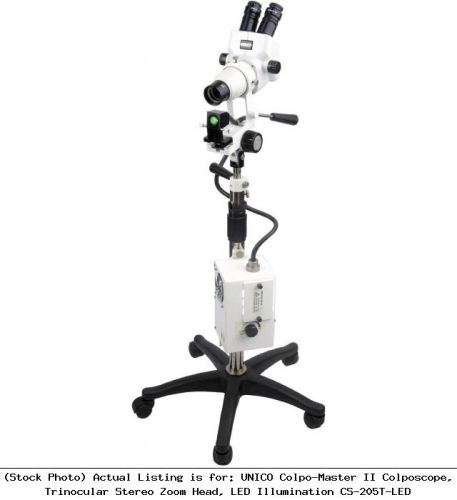 UNICO Colpo-Master II Colposcope, Trinocular Stereo Zoom Head, LED : CS-205T-LED