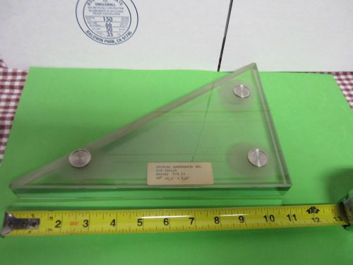 OPTICAL LARGE  FUSED SILICA SQUARENESS MIRROR METROLOGY LASER OPTICS BIN#58-07