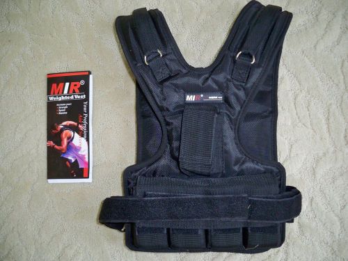 Mir 30 lb women’s adjustable weighted vest euc &amp; nib adjustable ankle weights for sale
