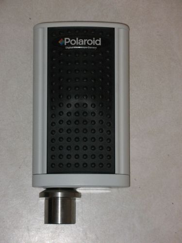 POLAROID MICROSCOPE CAMERA DMC-1 w/ SERIAL CABLE &amp; D10DMC OPTICAL ADAPTER