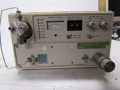 SHIMADZU LC-6A LIQUID CHROMATOGRAPH PUMP HPLC PUMP (S20-2)