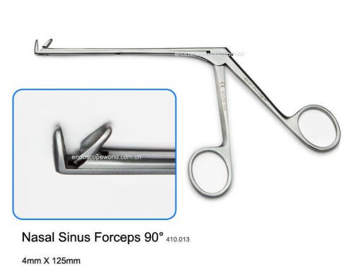 Brand New Nasal Sinus Forceps 90° 4X125mm Rhinoscopy