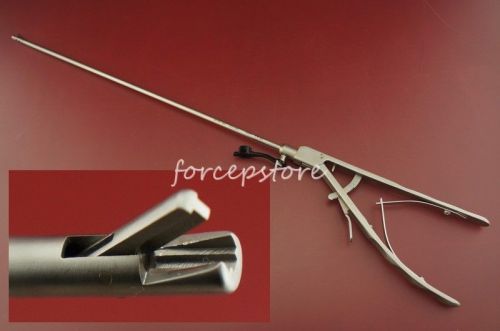 New 5x330mm Laparoscopic Automatic Resetting Needle Holder V Type Laparoscopy